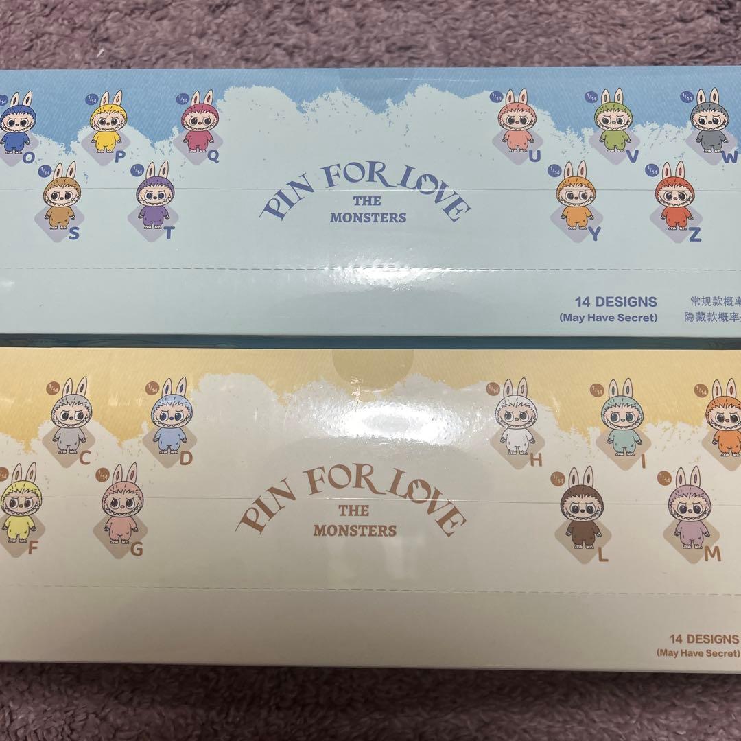 正規品・新品未開封　ラブブ PIN FOR LOVE アソートボックス2箱セット