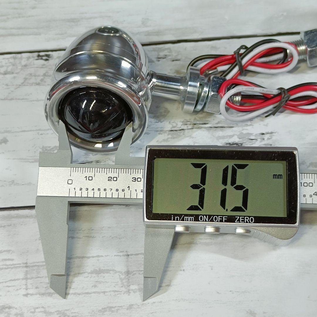 アルミ製ビンテージウインカー　クラシック　ビンテージ　レトロ 管100820