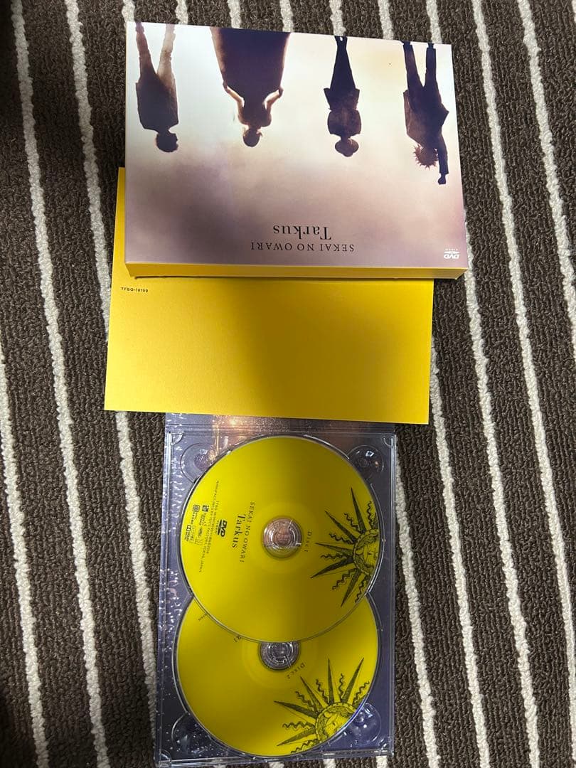 SEKAI NO OWARI DVD 4枚セット 引退品