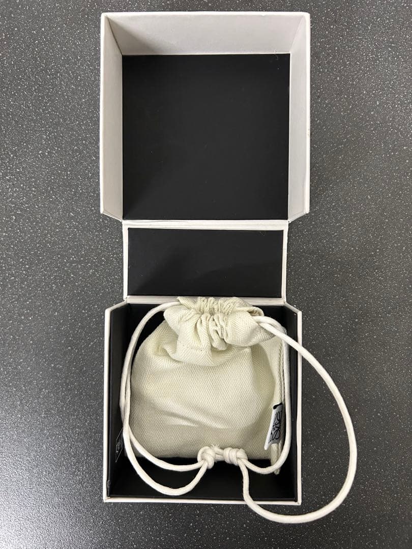 【極美品】LOEWE ロエベ　シルバー ロゴブローチ