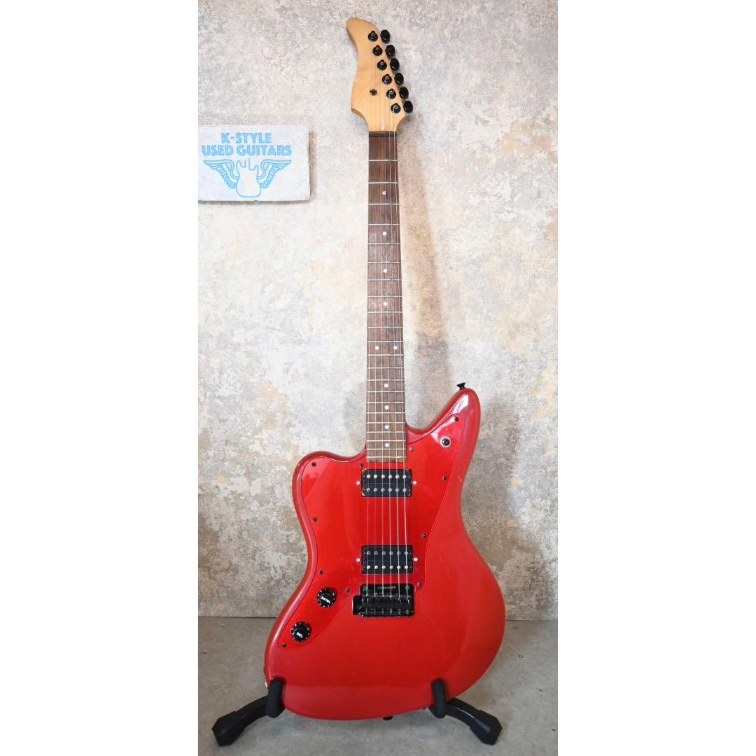 【レフティ】FERNANDES JG-45 Jaguar ジャガー 赤 Red