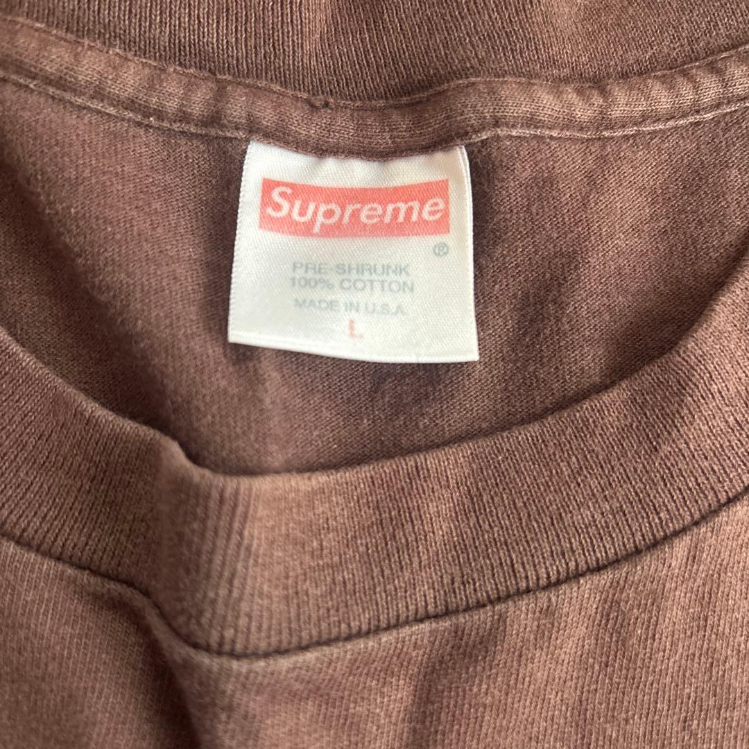 Supreme ブラウン Tシャツ