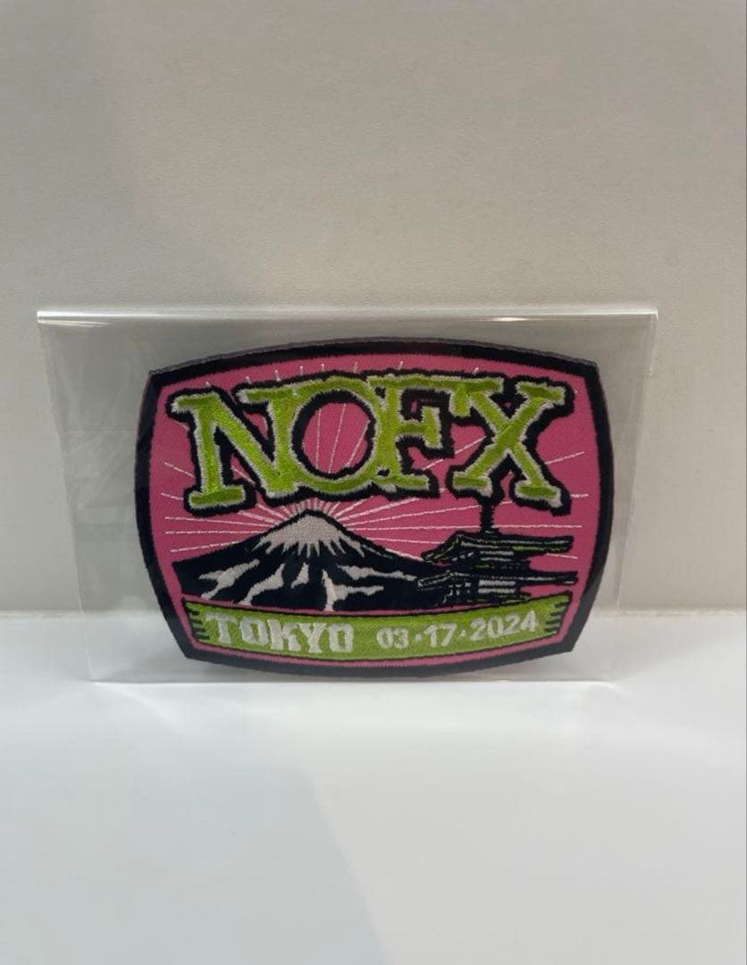 パンスプ　東京限定　NOFX グッズ　パッチ　ワッペン　PUNKSPRING