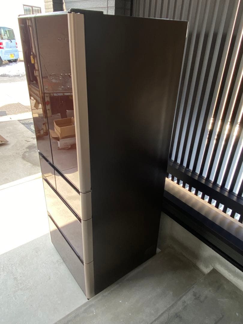 2016年製 日立 大型冷凍冷蔵庫 R-XG5100G 505L 動作確認済み