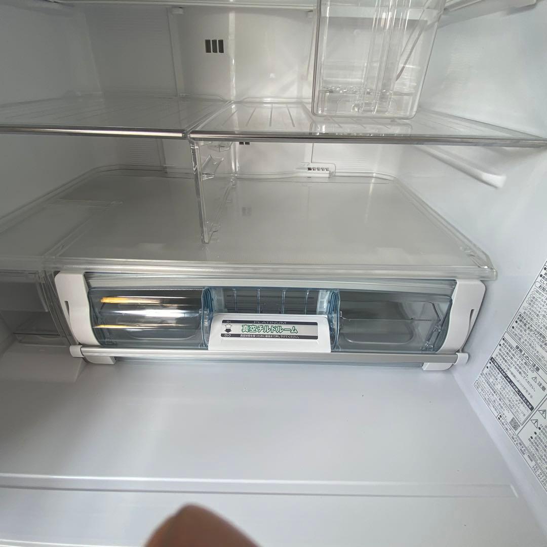 2016年製 日立 大型冷凍冷蔵庫 R-XG5100G 505L 動作確認済み