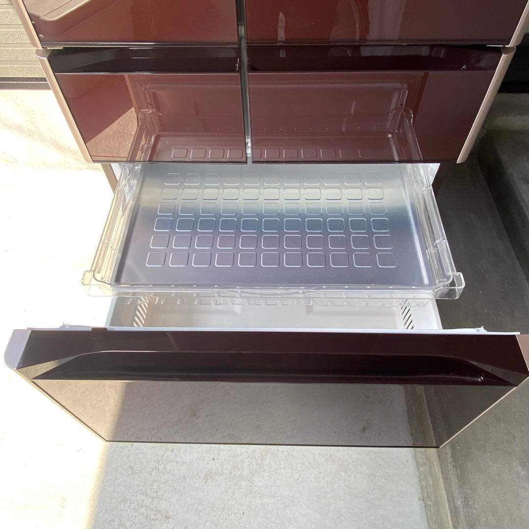 2016年製 日立 大型冷凍冷蔵庫 R-XG5100G 505L 動作確認済み