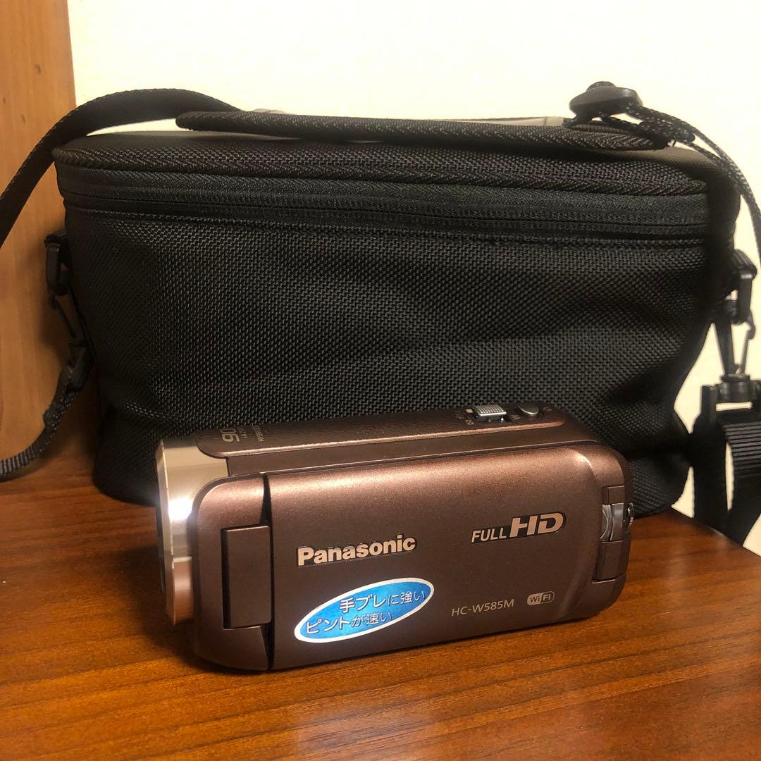 美品 Panasonic HC-W585M Wi-Fi搭載 ビデオカメラ