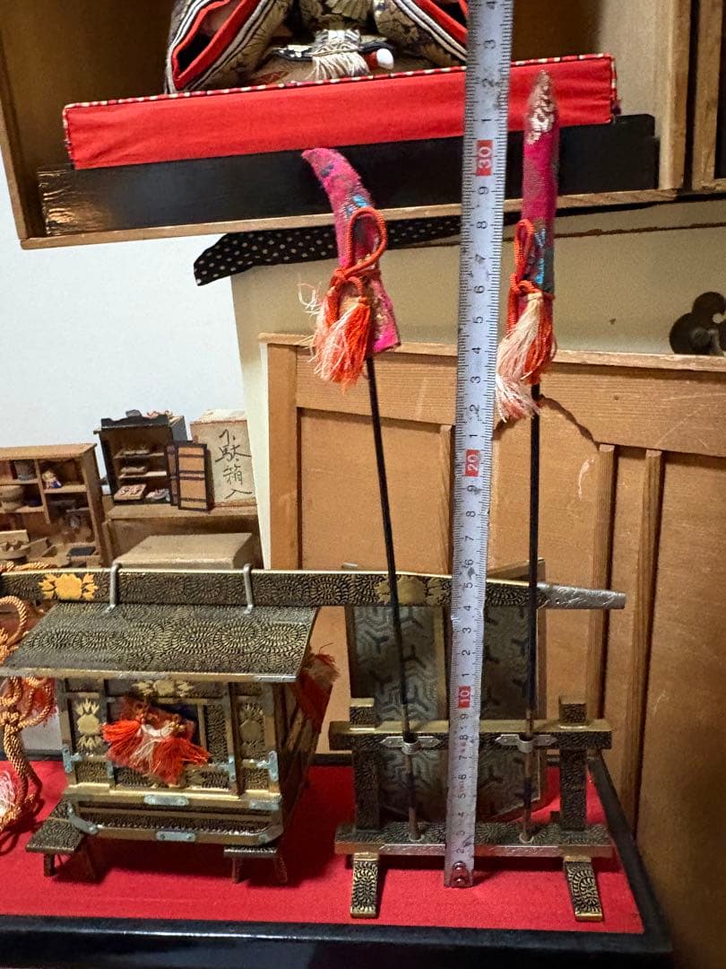 お雛様　木箱入り　時代もの