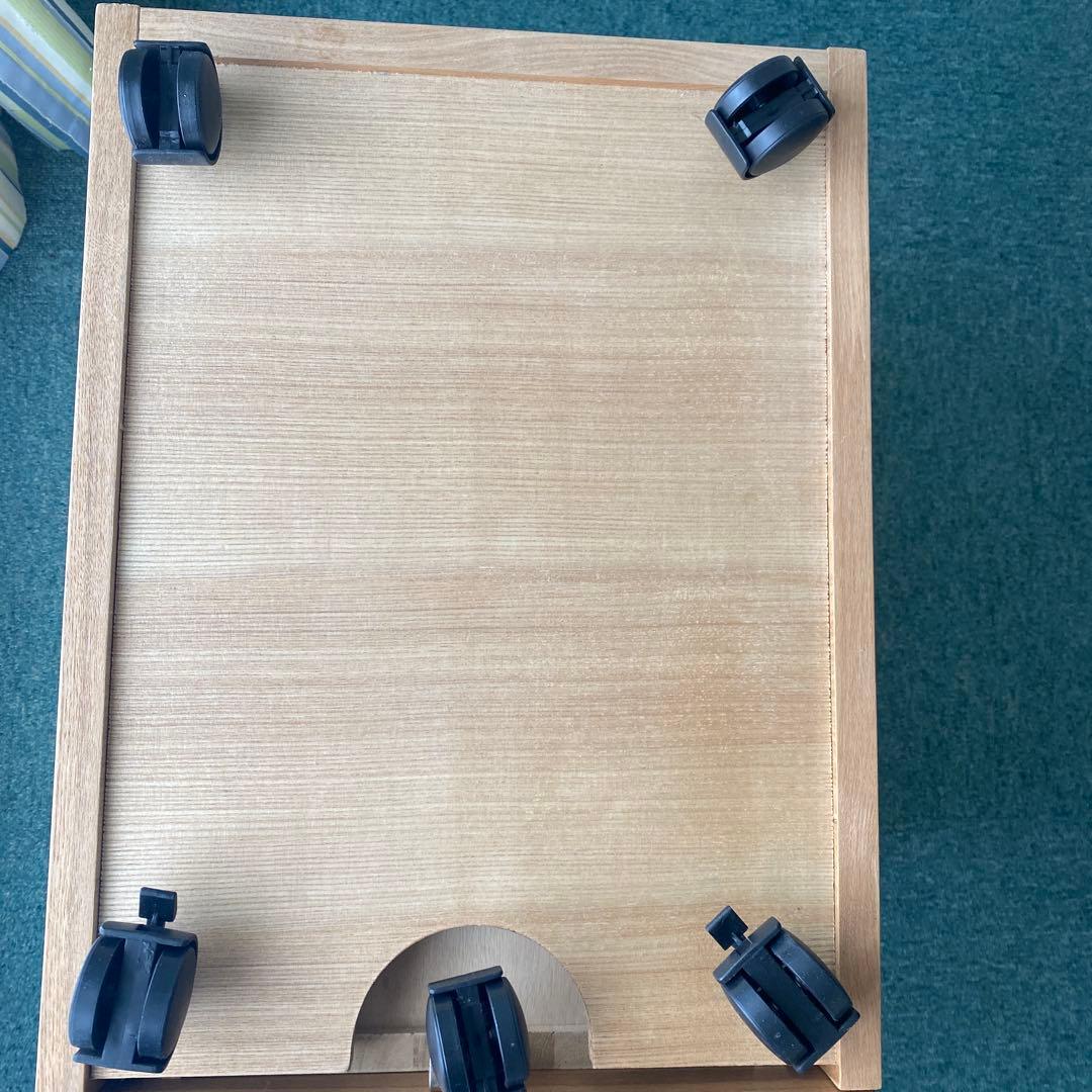 【無印】　デスクキャビネット✳︎タモ材 【廃盤品】