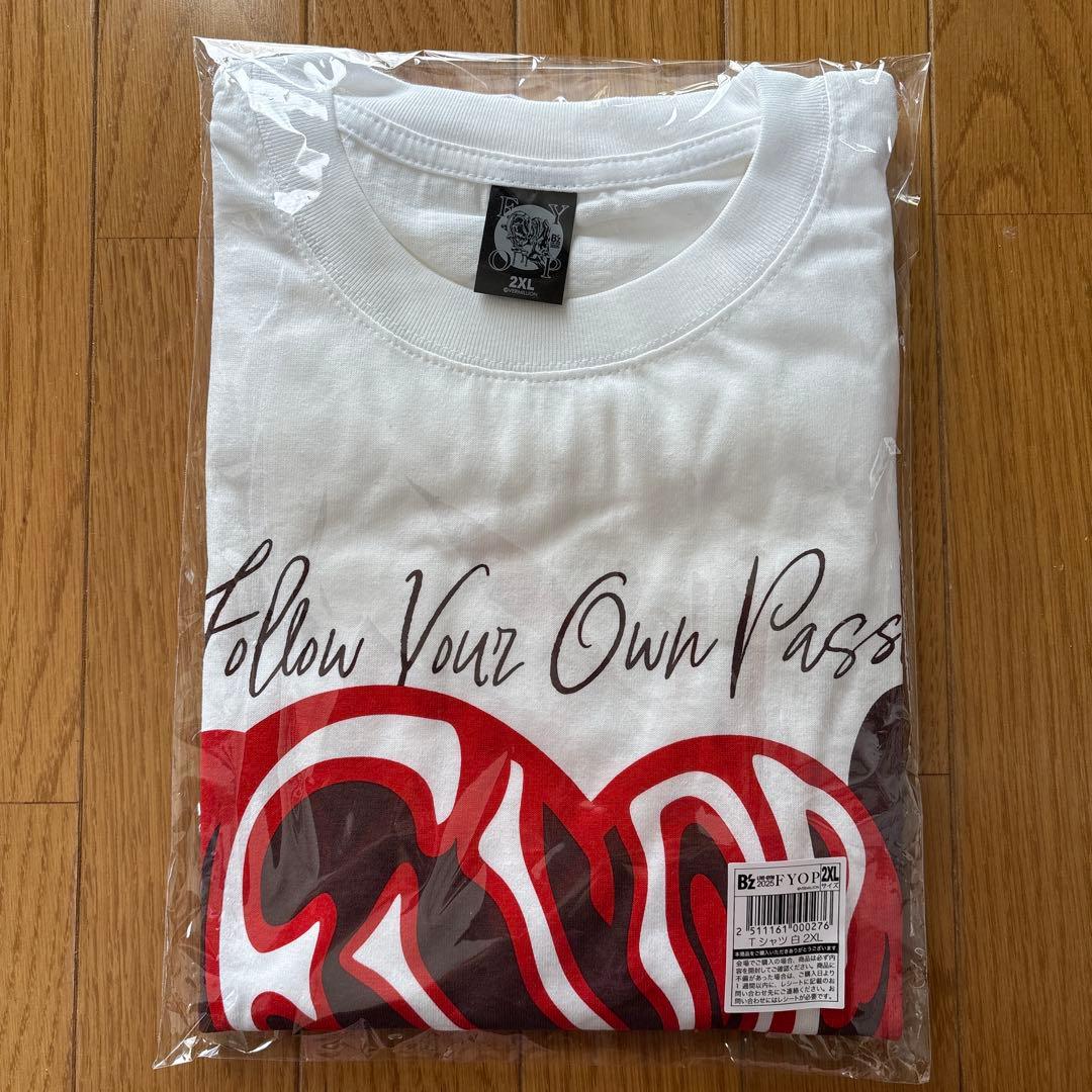【新品未開封】B'z 2025-FYOP-ツアーTシャツ ホワイト 2XL