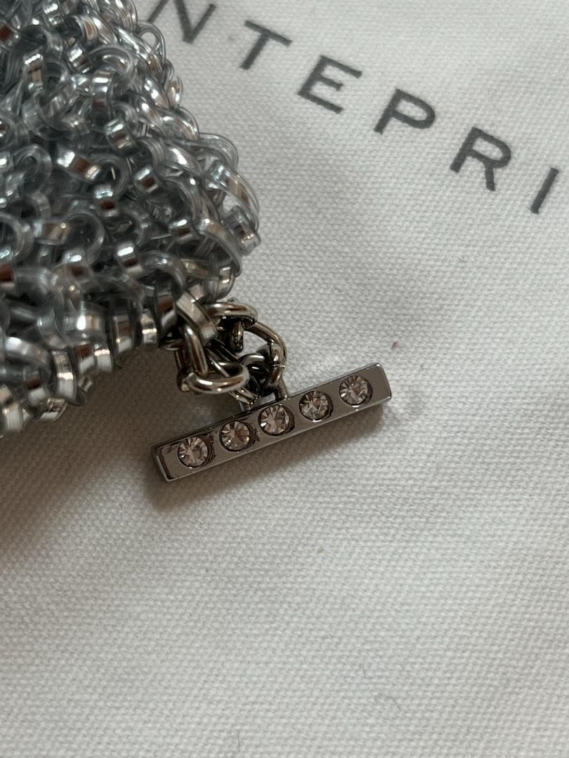 ANTEPRIMA シルバー スパンコール ショルダーバッグ