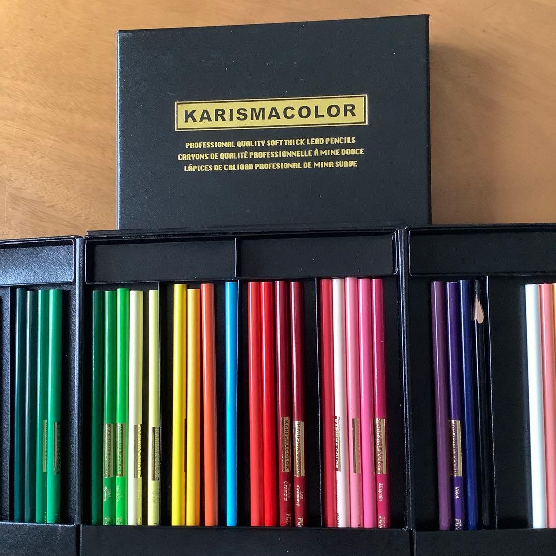 カリスマカラー　KARISMACOLOR 色鉛筆　72色ソフト