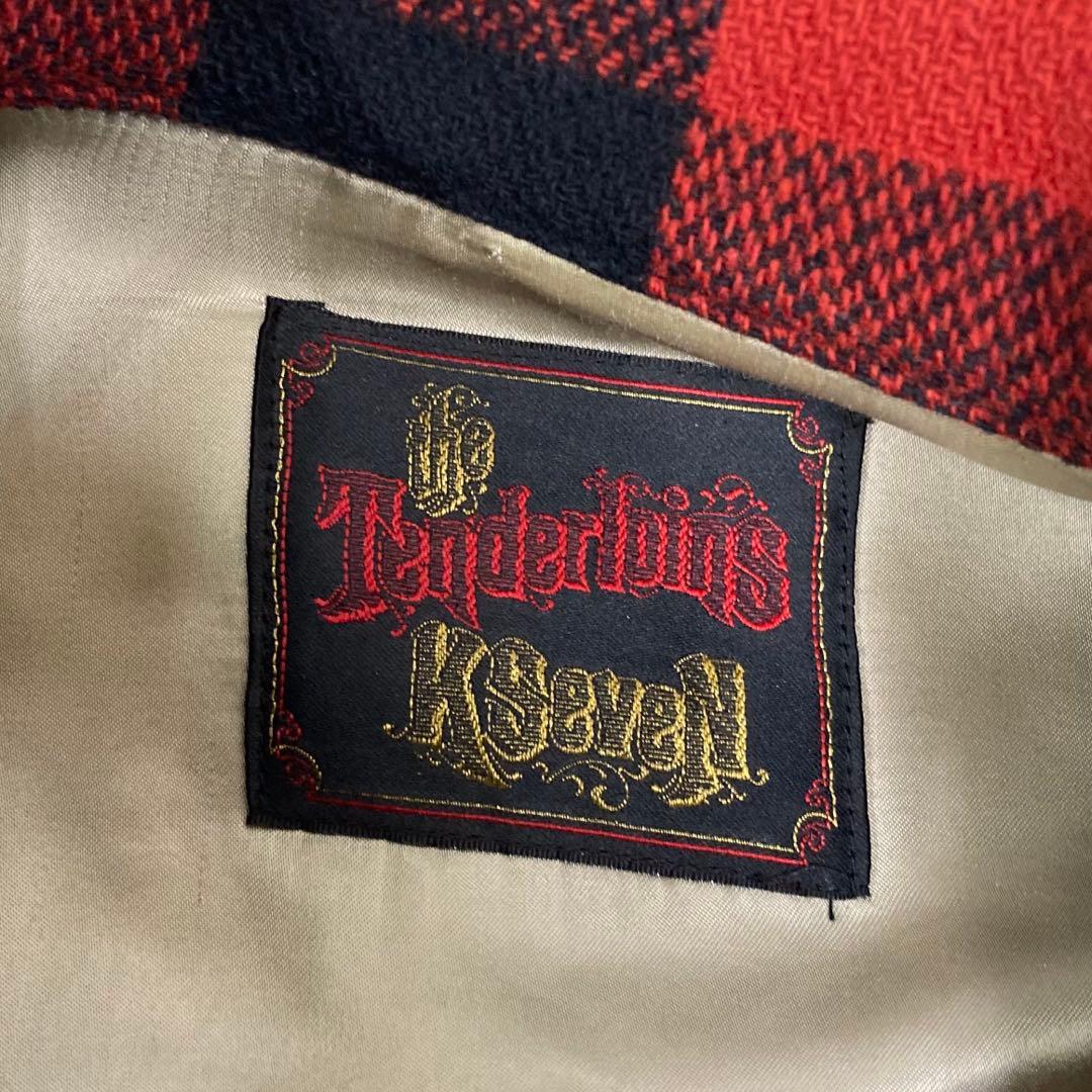 rm-7616) テンダーロイン K SEVEN バッファローチェックジャケット