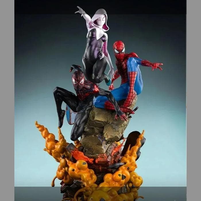 The Amazing Siper-manSpider-verse Trio