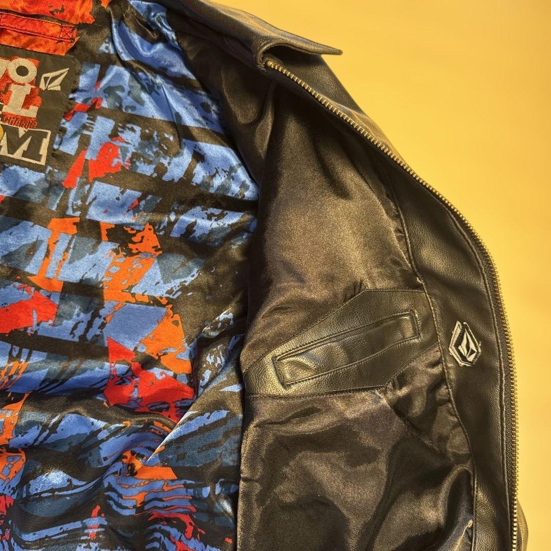 VOLCOM シングル ライダース ジャケット L ボルコム