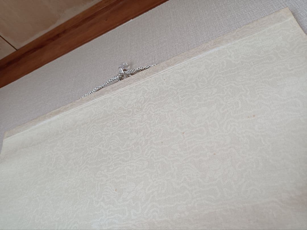 レア 仇英 軸 おもてなし 開運 絵 滝 山水 城 中国 美術 骨董 インテリア