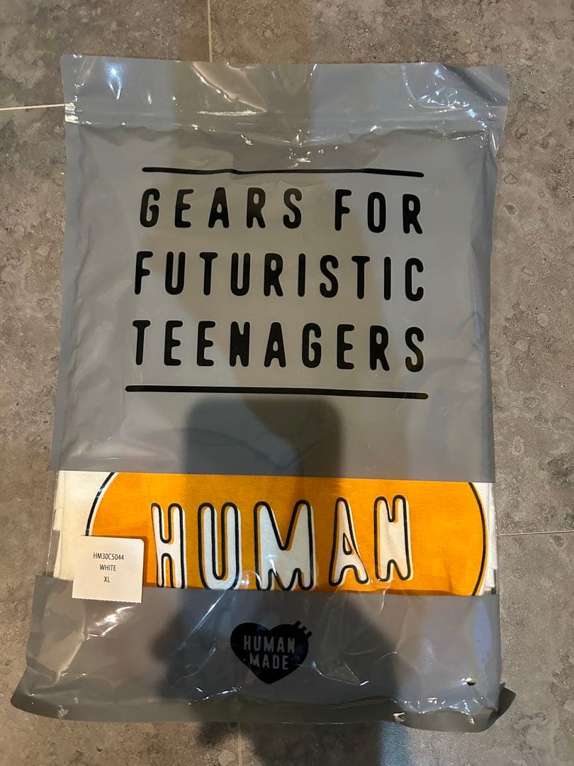 HUMAN MADE Tシャツ XL ホワイト　ロンT