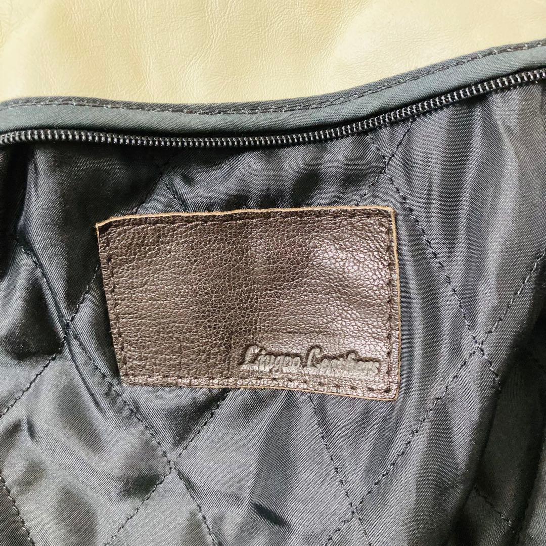 リューグーレザー 2ライン シングル ライダースジャケット