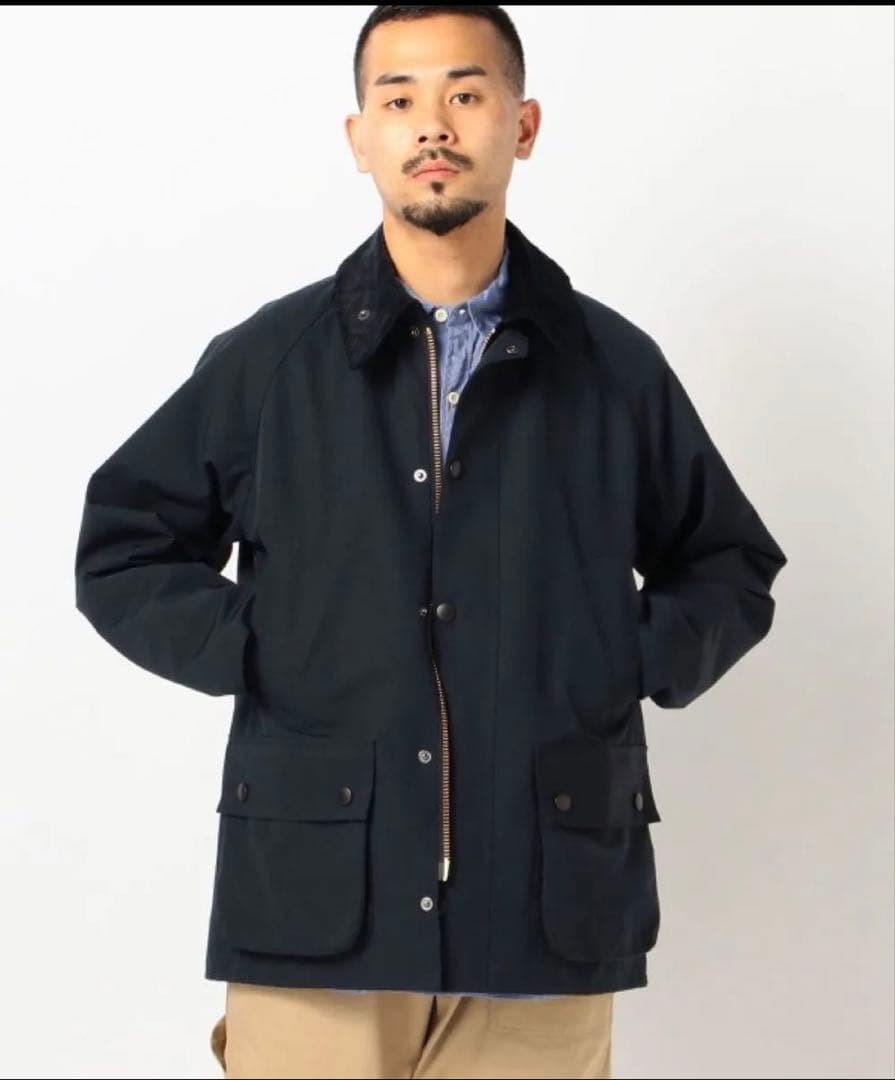 試着のみBarbour × BEAMS PLUS / ノンオイル　38 ビデイル