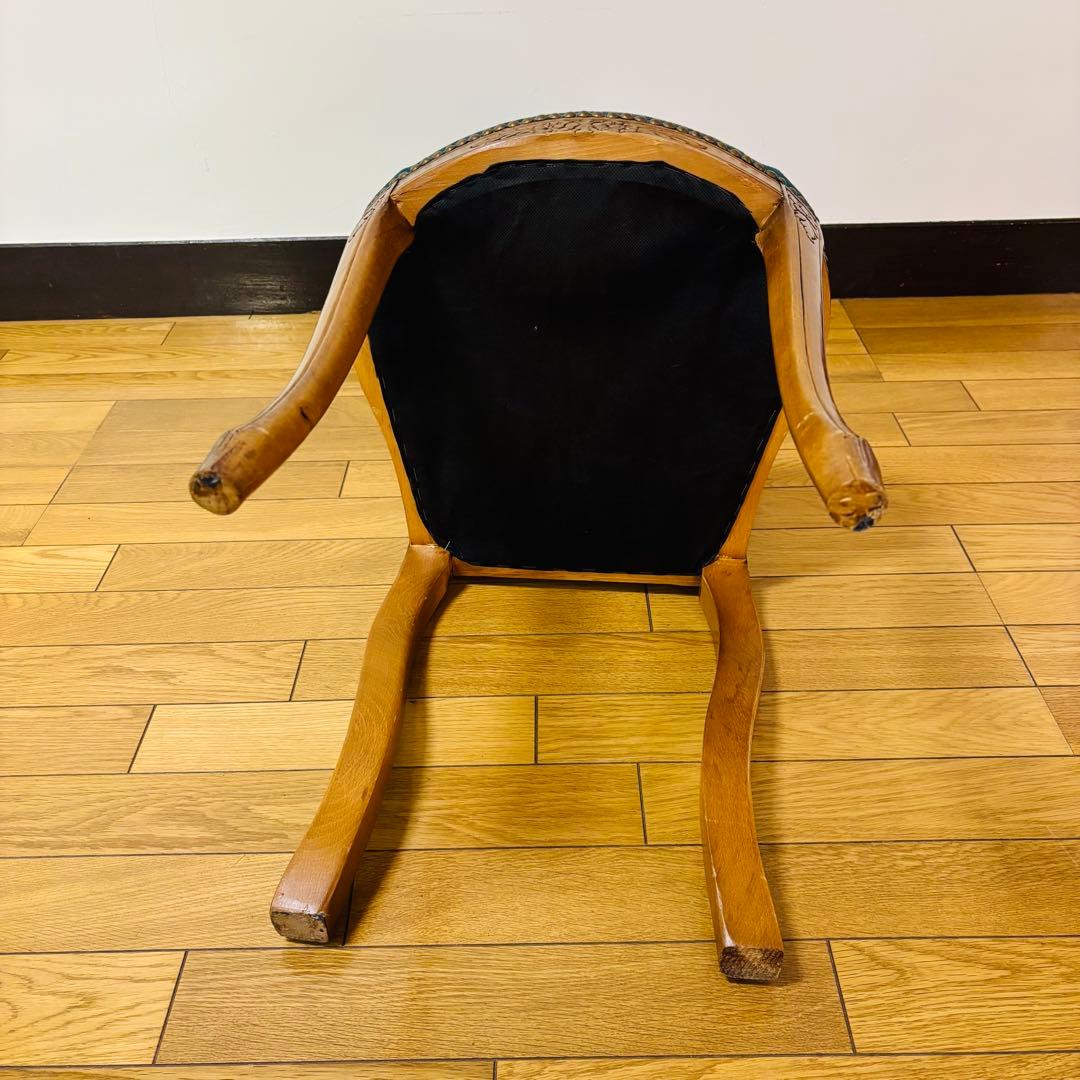 【訳あり】　アンティーク　ドールチェア　送料込み