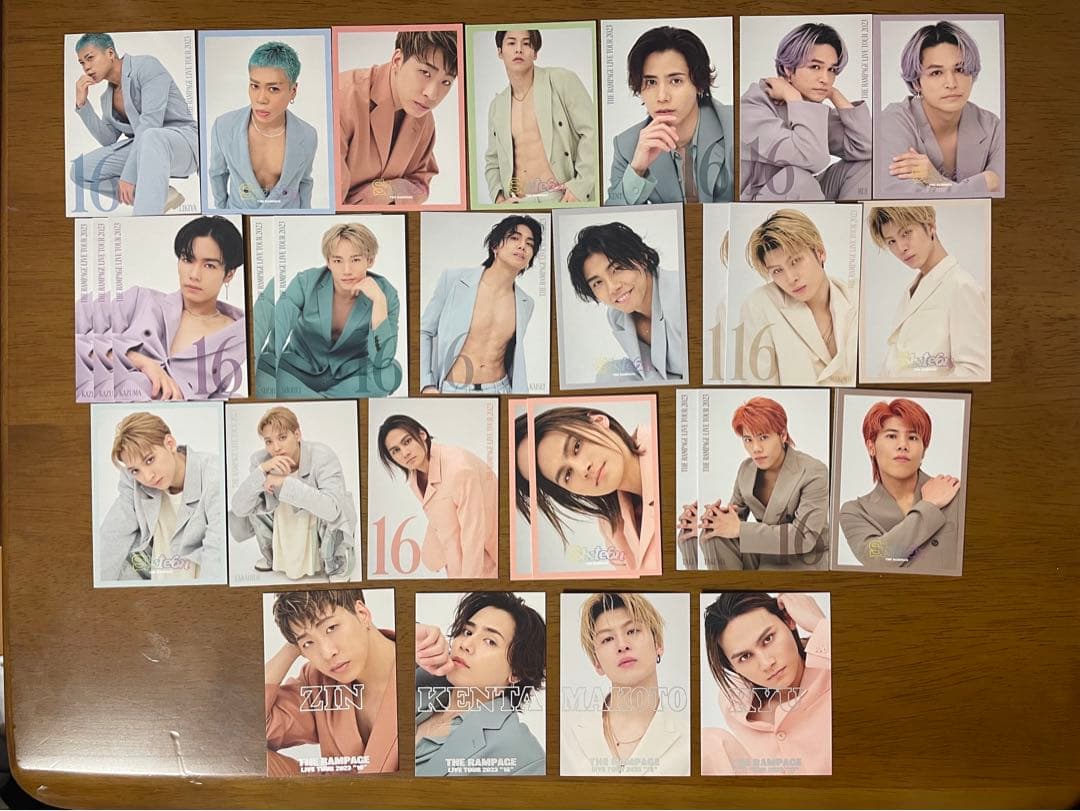 THE RAMPAGE 16 アクスタ フォトカード フォンタブ セット