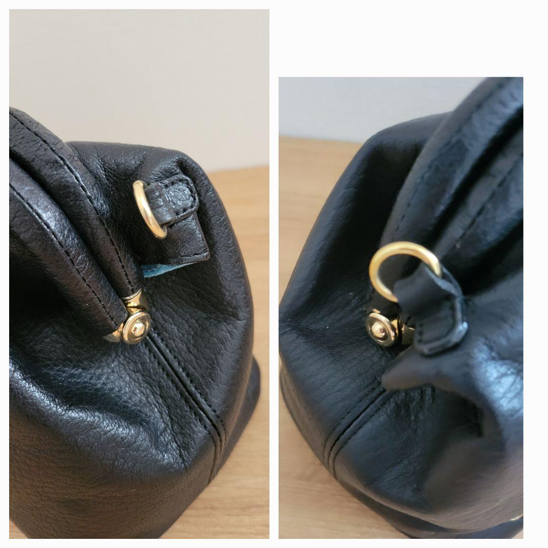 A.D.M.J. ラムレザー口金クロスボディショルダーバッグ