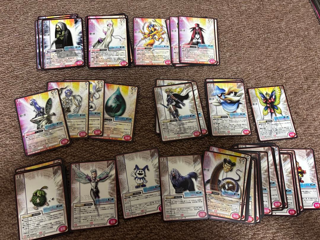 女神転生　トレーディングカード　まとめ売り