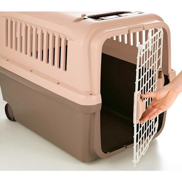 リッチェル キャンピングキャリー L ダークブラウン