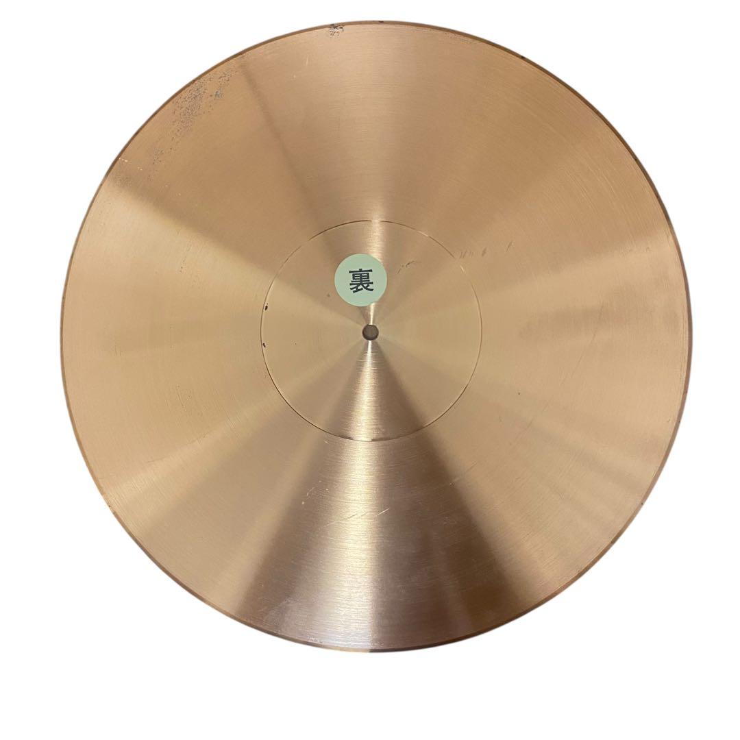 【良品】マイクロ　MICRO 銅　ターンテーブルシート　ディスクプレート