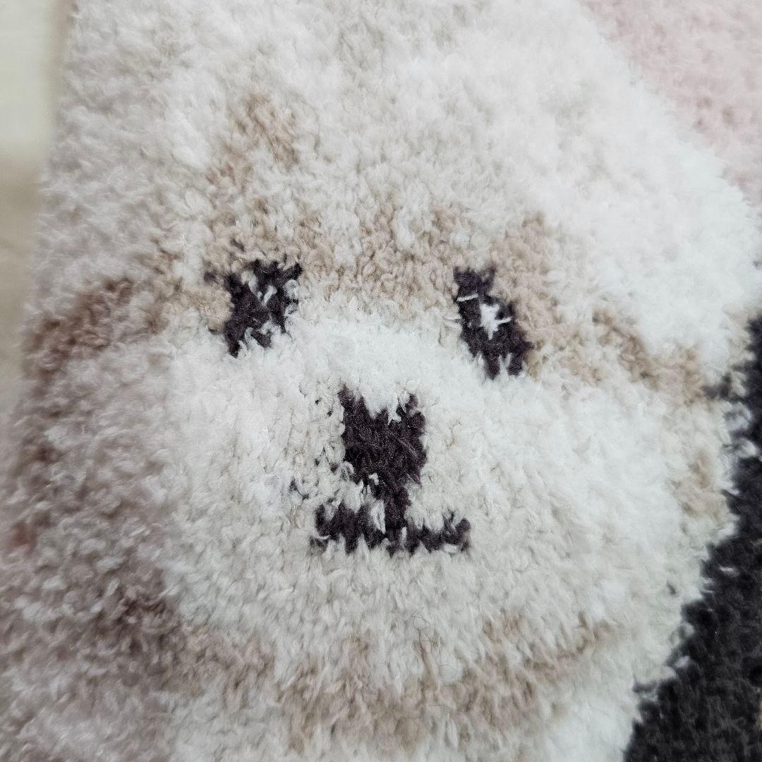 ジェラートピケ　パウダーDOG3柄ジャガードミニワンピース&レギンス　新品タグ付