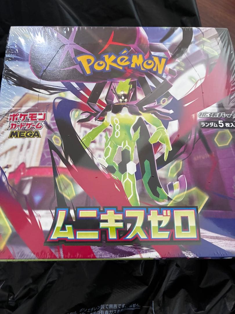 ポケモンカードゲーム MEGA ムニキスゼロ ボックス　シュリンク付