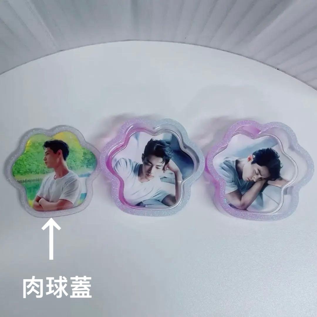 肖戦 二層構造の猫の肉球レジン収納ボックス❣️9セット❣️確認用❣️0106