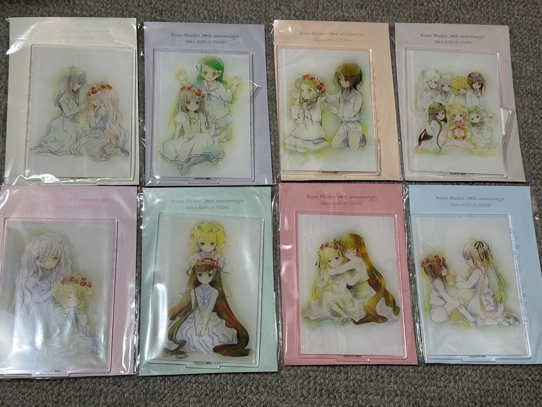 ローゼンメイデン　20周年　デカアクリルスタンド　全種類　まとめ売り