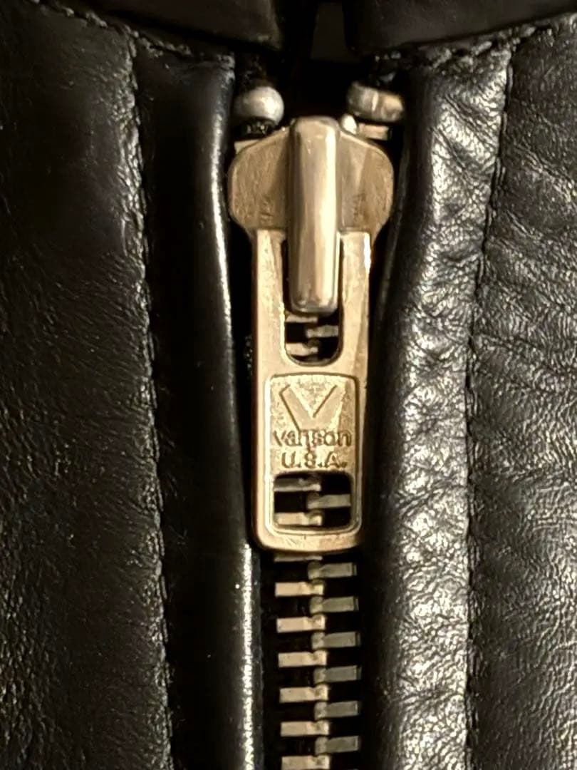 VANSON レザージャケット ライダース 36