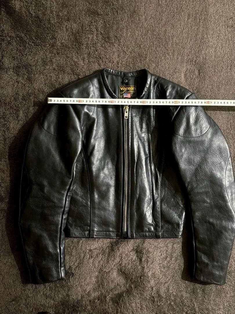 VANSON レザージャケット ライダース 36
