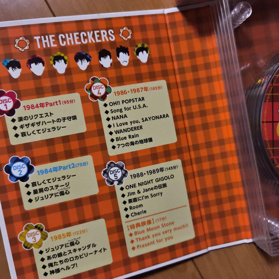 チェッカーズ/ザ・ベストテン チェッカーズ-永久保存版-〈DVDボックス5枚組〉