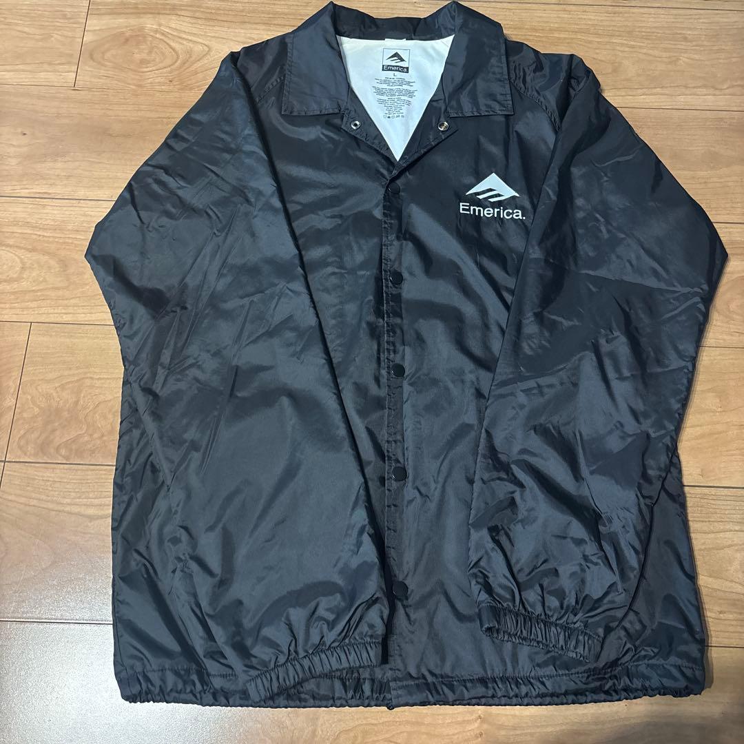 MWAM x Emerica コラボコーチジャケット ブラックLサイズ