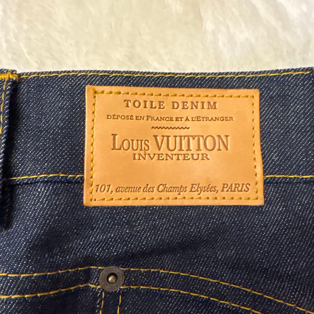 ルイヴィトン❣️未着用ダークデニム タイトスカート34
