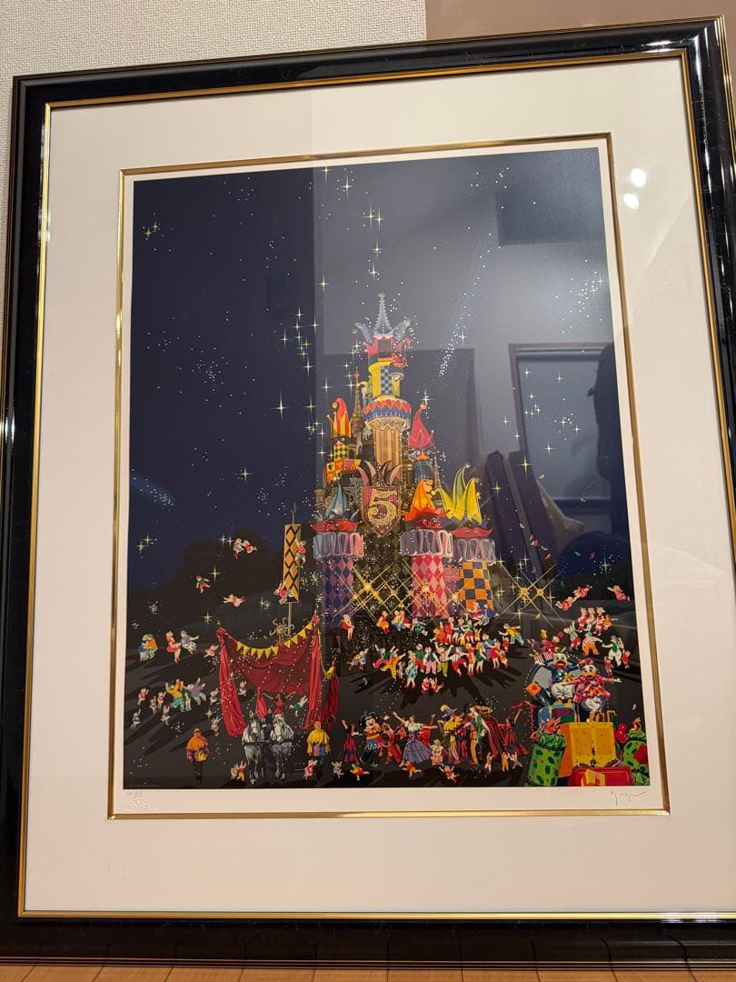 ヒロヤマガタ　クラウンキャッスルディズニー 5周年記念　サイン入り