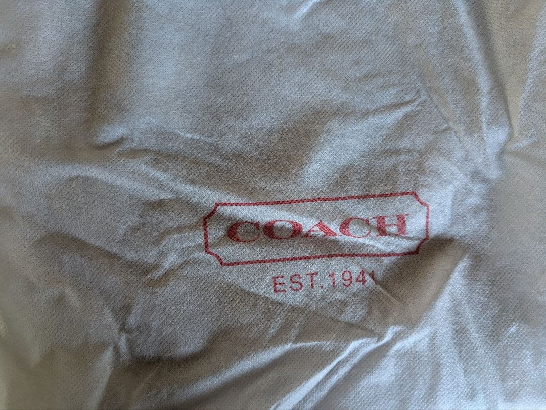 Coach ロゴ柄ショルダーバッグ