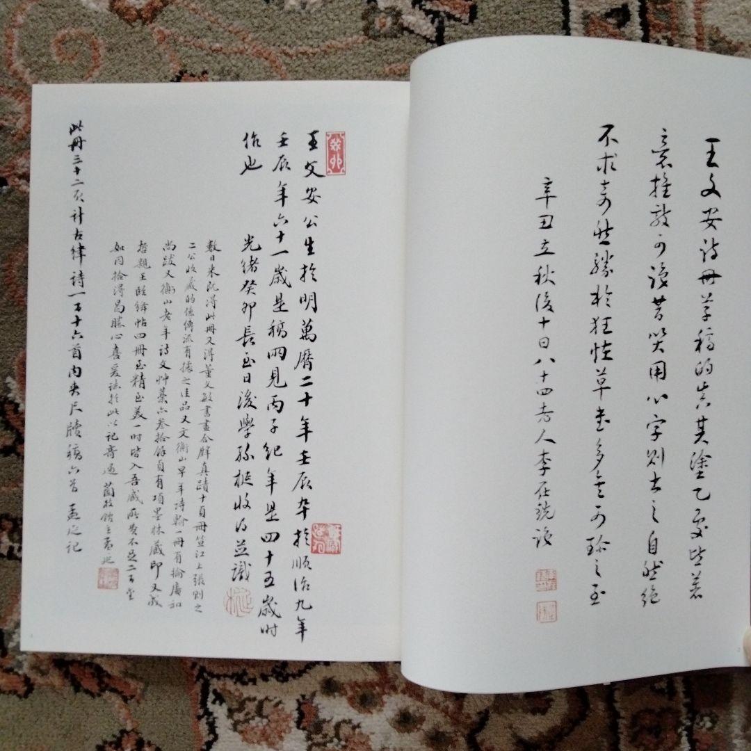 中国書道珍品 珍貴古籍善本文物希少収蔵版[王鐸詩稿墨跡] 書道研究者座右の書