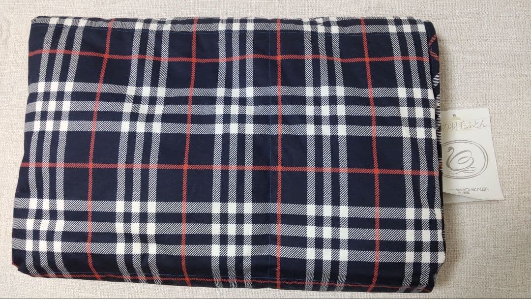 バーバリー　羽毛ひざ掛け　肩当て