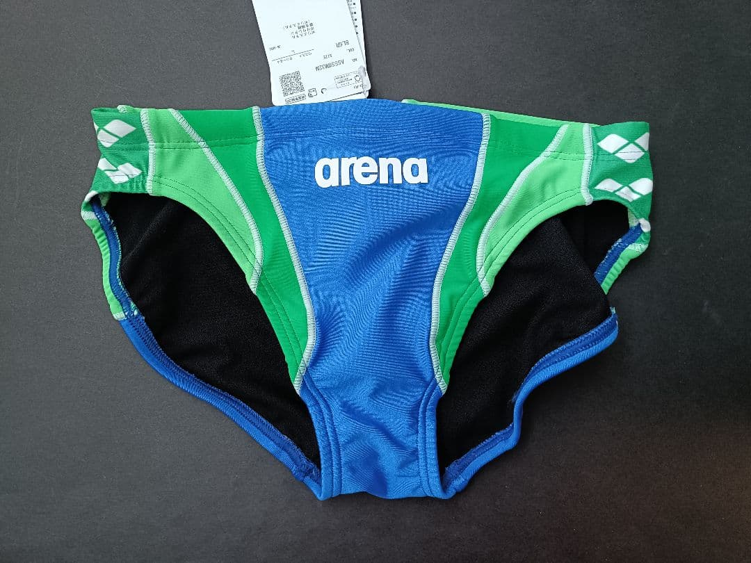 競パン 新作 トレーニングリミックLサイズ AS5SWM32M グリーン・ブルー