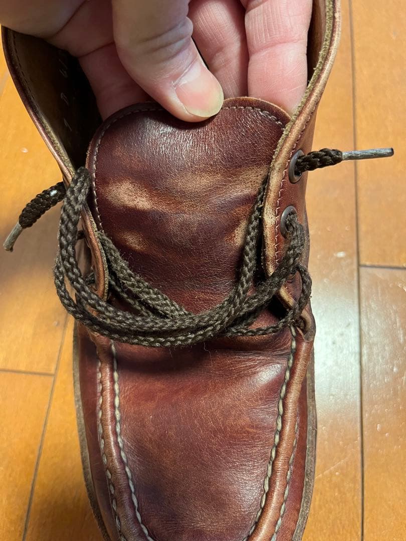 Russell Moccasin バーガンディー 7D