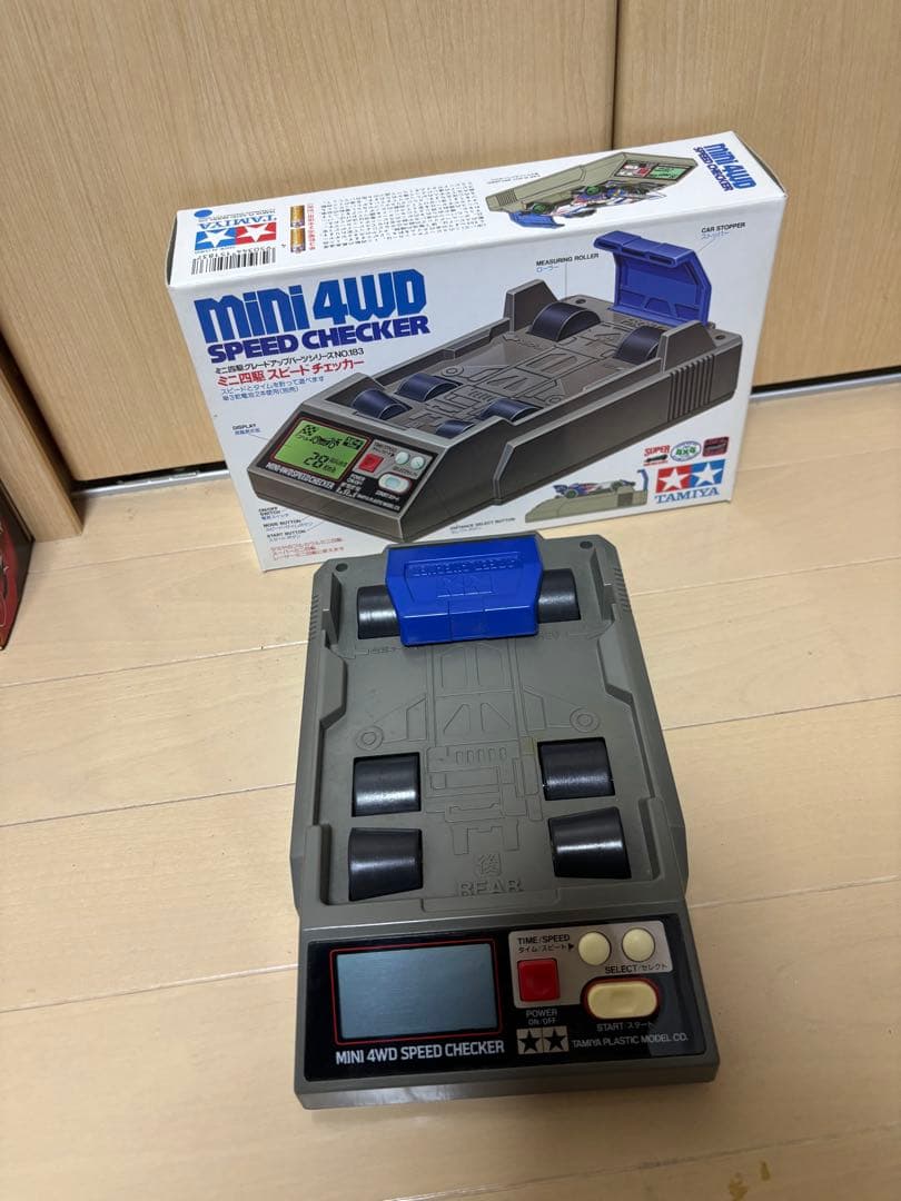 ミニ四駆　セッティング道具一式(充電器　モーターならし器　スピードチェッカー)