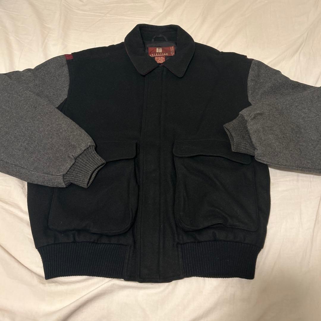 ジャケット・アウター 90s nordstrom 2 tone wool blouson
