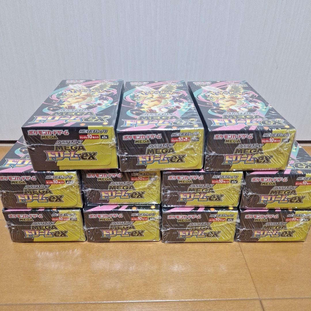 【新品】ポケモンカードゲーム　MEGAドリームex　11 BOX　シュリンク付き