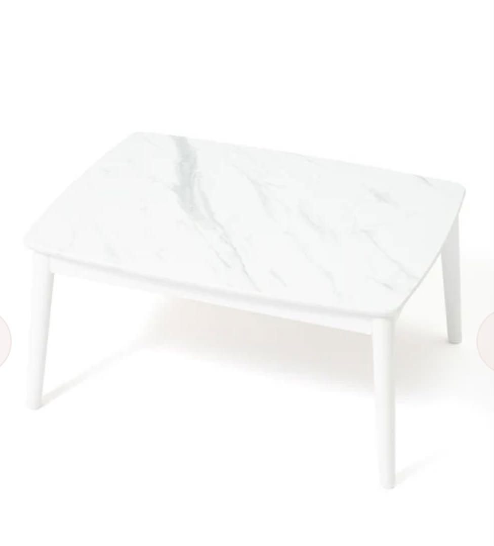 Francfrancモスコ こたつテーブル S 800×600 マーブル