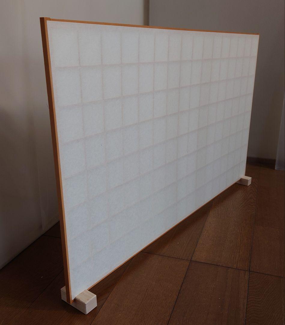 障子衝立　特価　和紙使用　インテリア衝立　１台限定