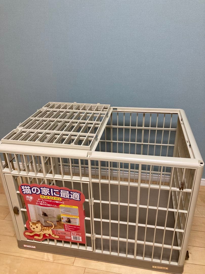 アイリスオーヤマ　プラケージ　ペットケージ　1段　プラスチックゲージ